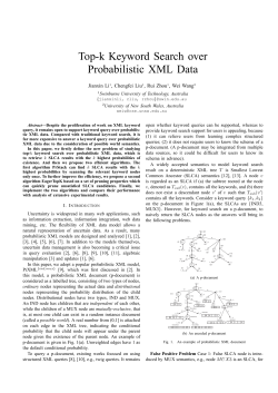 Top-k Keyword Search over Probabilistic XML Data