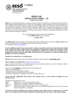 Application Form