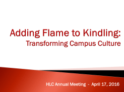 Adding Flame to Kindling: Transforming