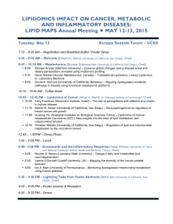 program - Lipid Maps