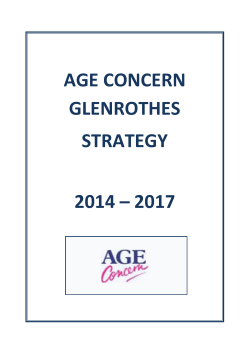 ACG Strategy - Age Concern Glenrothes