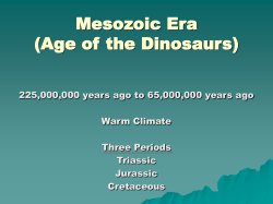 Mesozoic Era