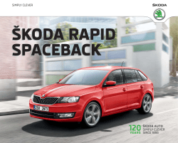 &scaron;koda rapid spaceback &scaron;koda rapid spaceback