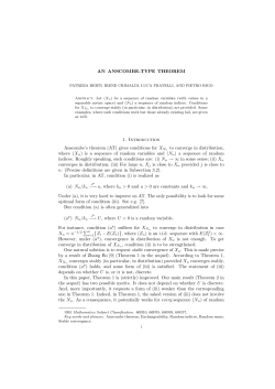 AN ANSCOMBE-TYPE THEOREM 1