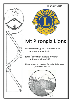 Lions Club of Mount Pirongia