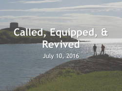 Fashioned for His Glory