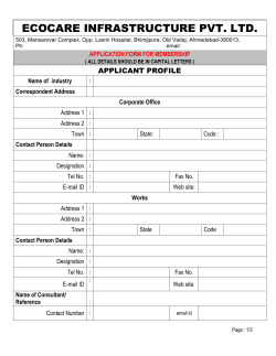 Membership form-ECIPL-1