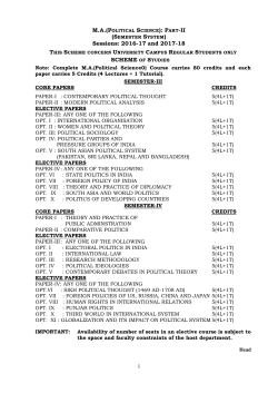 syllabus - Punjabi University, Patiala