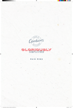 simple food - Goodwins Bar and Kitchen