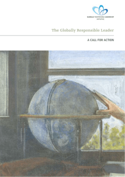 The Globally Responsible Leader