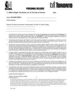 Make It Right VI Productions Inc