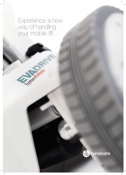 Experience a new way of handling your mobile lift.
