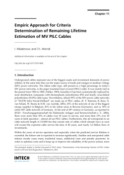 Empiric Approach for Criteria Determination of Remaining Lifetime