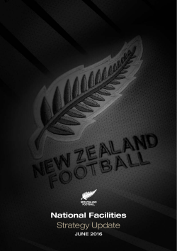 Strategy Update - New Zealand Football