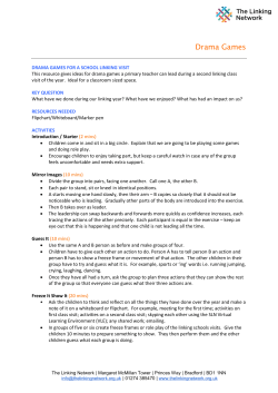 Drama Games - The Linking Network