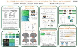 Representation of real-world event schemas during narrative