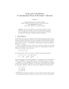 Scans and Convolutions A Calculational Proof of Moessner`s Theorem
