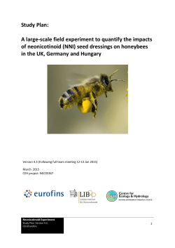Study Plan: A large-scale field experiment to quantify the impacts of