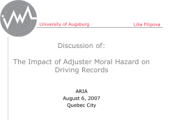 Monitoring and Privacy in Automobile Insurance Markets with Moral