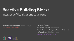 Interactive Visualizations with Vega