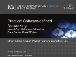 Practical Software-defined Networking