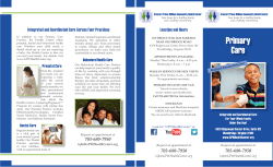 Primary Care - Greater Prince William Community Health Center