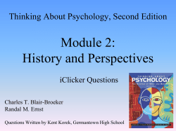 Psychology