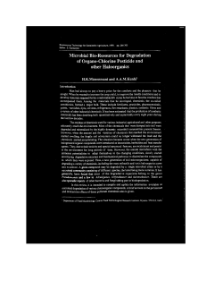 Bioresources Technology for Sustainable Agriculture/edited by S