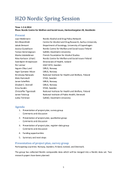 H2O Nordic Spring Session