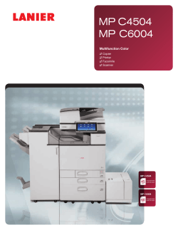 MP C4504 MP C6004
