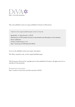 Optimization of ATP synthase function in mitochondria and