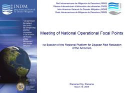Inter-American Disasters Mitigation Network