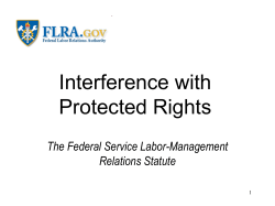 L1858 FLRA Training 03. Revised Interference Instructor`s