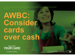 Awbc deck - Master Your Card