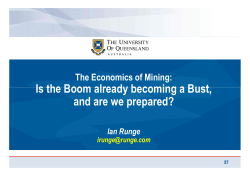 The Economics Of Mining