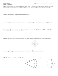 Chapter 12 Supplement Packet