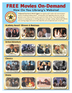FREE Movies On-Demand FREE Movies On