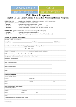 Program - Tamwood International College