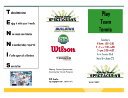 Play Team Tennis -