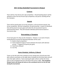 2017 1A Boys Basketball Tournament in Nuiqsut