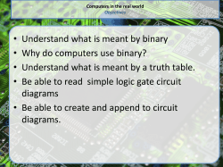binary logic powerpoint