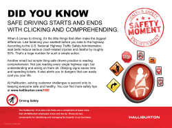 Driving Safety