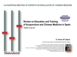 Diapositiva 1 - Working Committee Of Promoting The Regulation Of