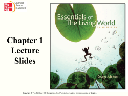 The Science of Biology