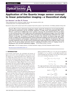 Application of the Quanta image sensor concept to