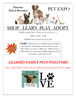pet expo shop learn play adopt - Princeton