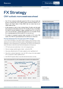 FX Strategy - Danske Analyse