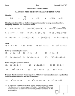 TEST Review Module 4. 1