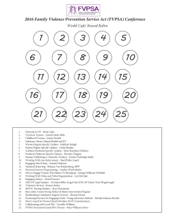 Round Robin Table topics
