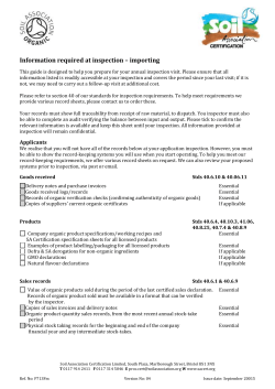 importers - Soil Association